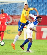 Mamelodi Sundowns' defender Wayne Arendse scored one of the two goals in a 2-0 aggregate with for the South Africans after a goalless draw against Rayon Sports in Rwandan capital Kigali in the fist leg.