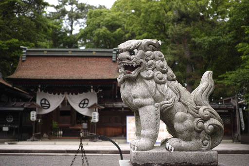 治水神社　狛犬