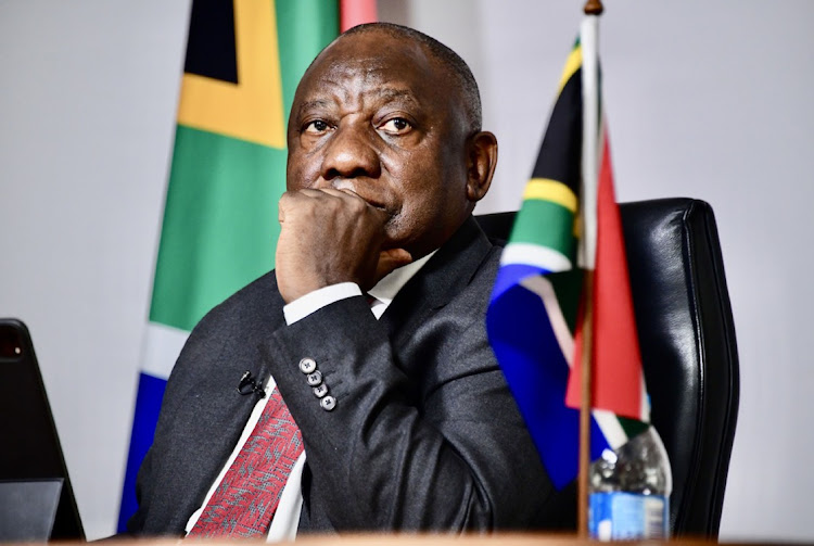 President Cyril Ramaphosa was at the centre of jokes on social media platforms after a panel appointed by parliament made findings against his version. File photo