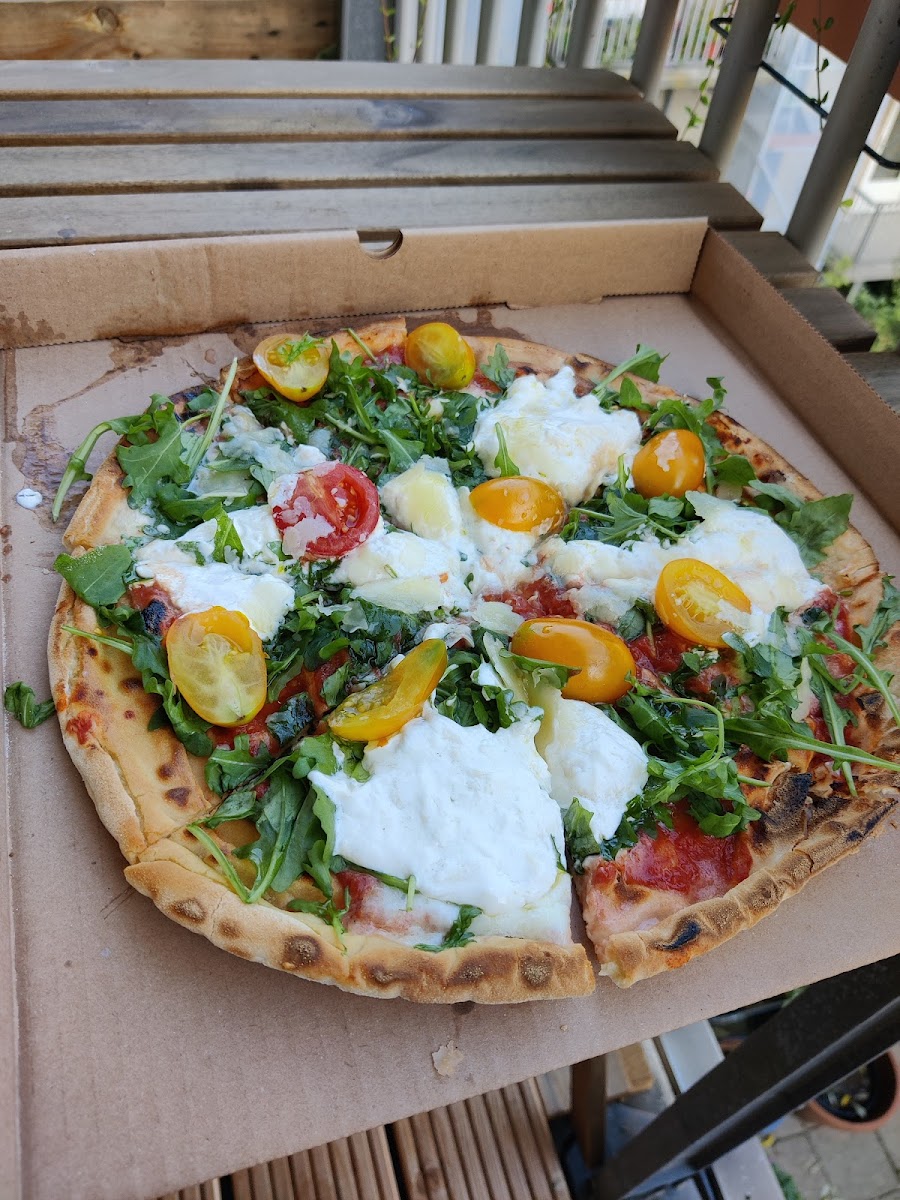 Gluten-Free Pizza at Loulou Pizzabar