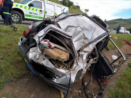Six people died in an accident near Grahamstown this morning Picture: SUPPLIED