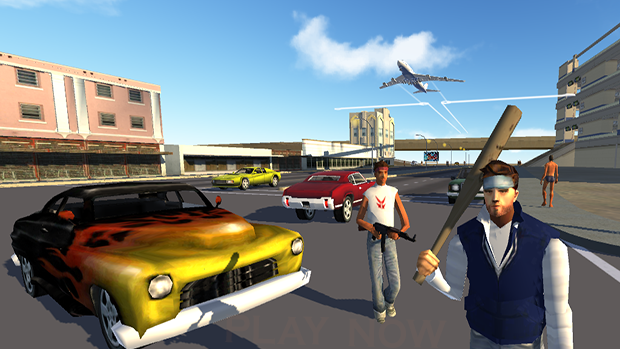 Android application San Andreas Gangster 3D screenshort