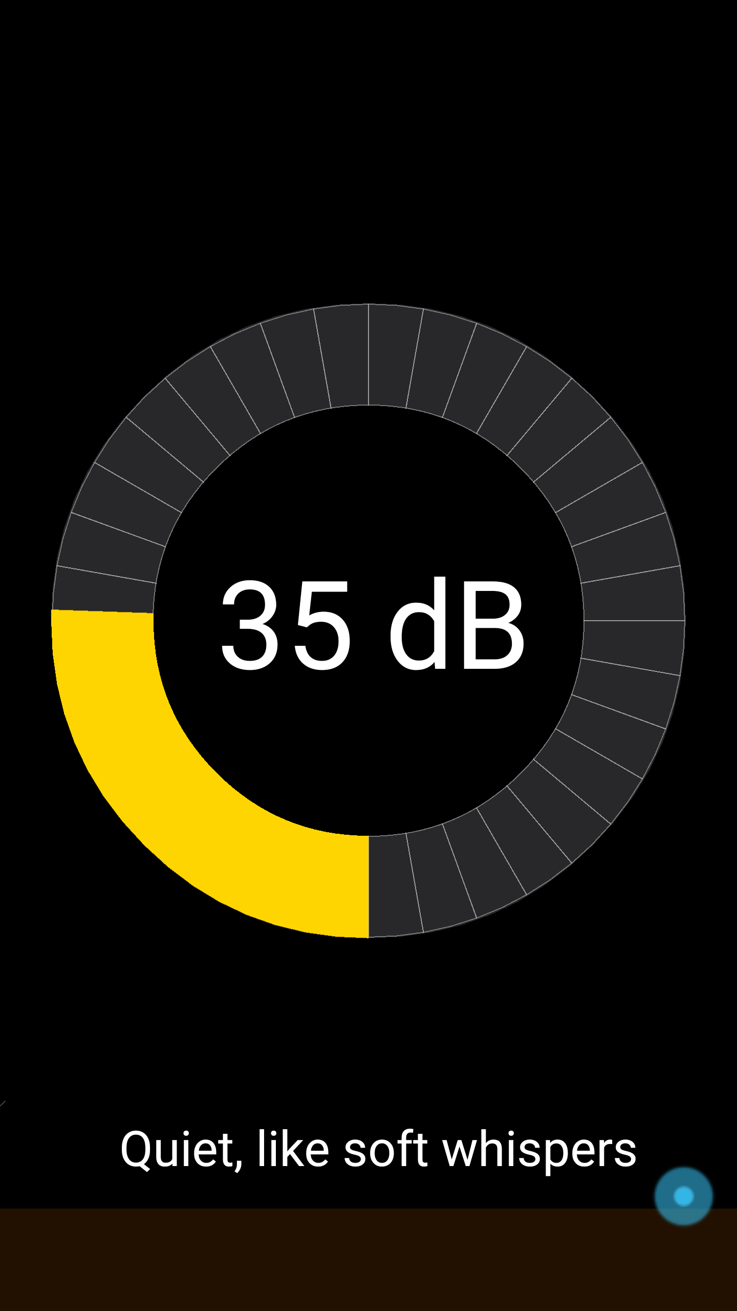 Android application Sound Meter Simple Detector screenshort