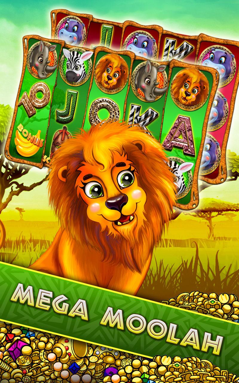 Android application Mega Moolah Vegas Slot Machine screenshort
