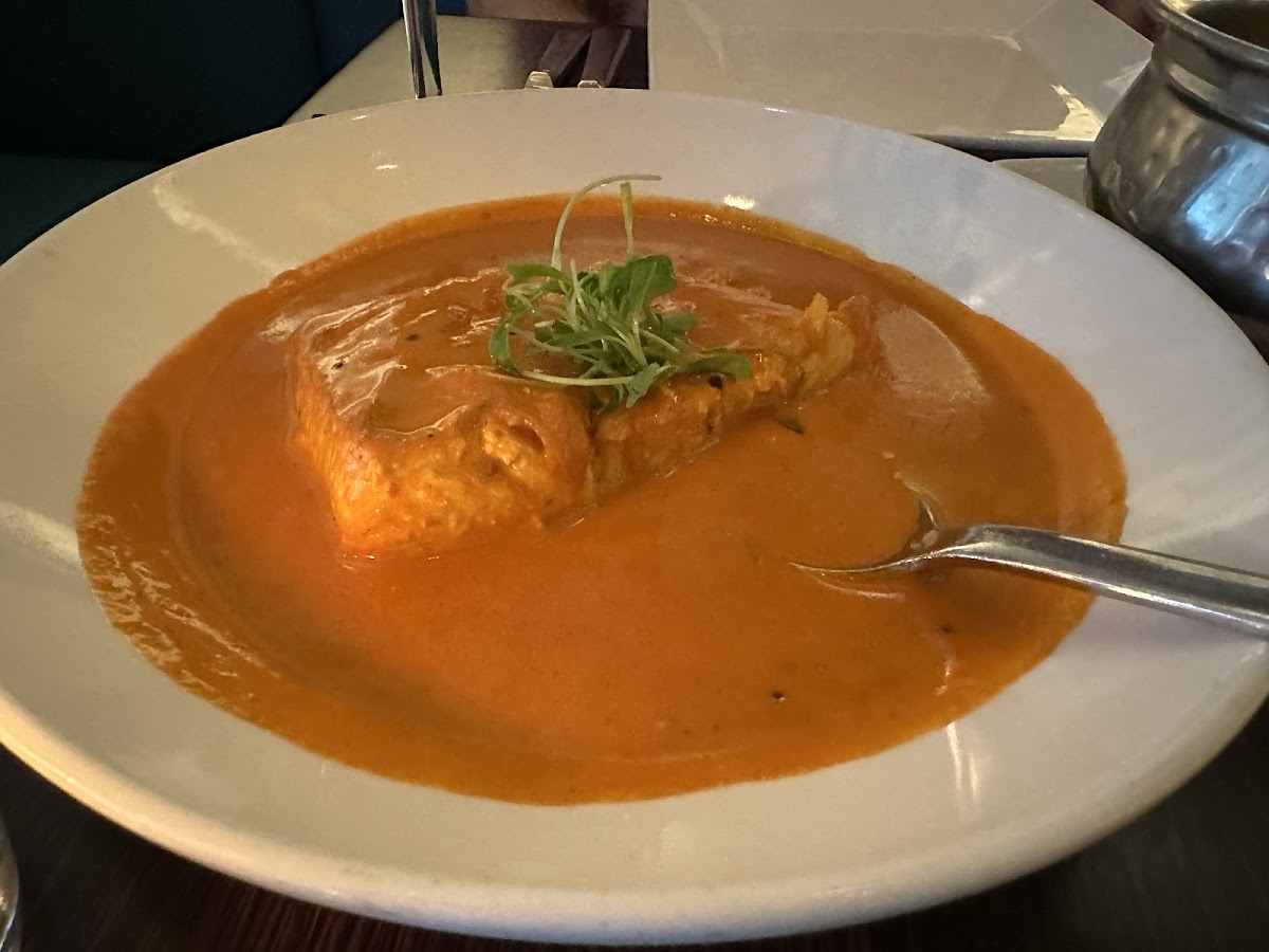 Halibut curry