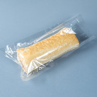 Sausage roll in microperforated