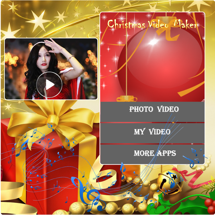 Christmas: Video Maker — приложение на Android