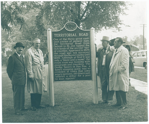 One of the three great east-west routes of pioneer days, the Territorial Road from Detroit to St. Joe tapped the rich lands of the second “tier” of counties. Approved in 1829, the road was not...