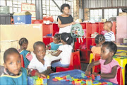 EAGER TO LEARN: Many schools have to make do without the necessary facilities.