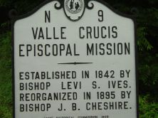Established in 1842 by Bishop Levi S. Ives. Reorganized in 1895 by Bishop J. B. Cheshire.Plaque via North Carolina Highway Historical Marker Program, and is used with their permission. Full page...