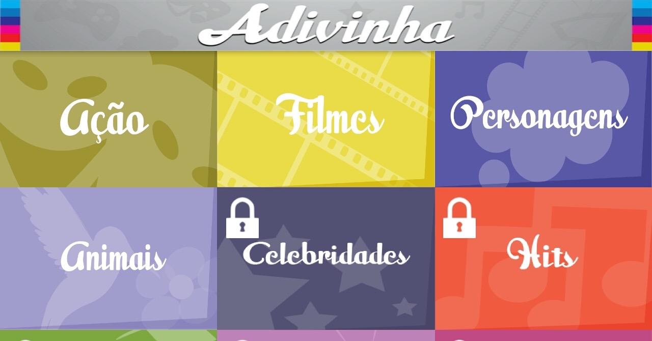 Android application Adivinha screenshort