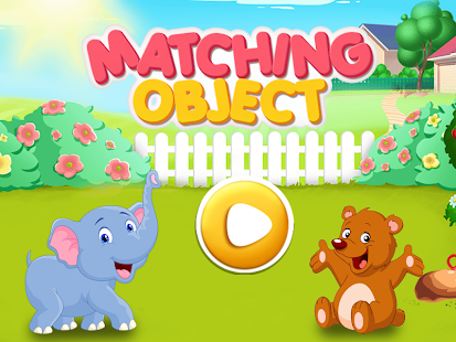 Object Matching: Kids Pair Making Learning Game Screenshot