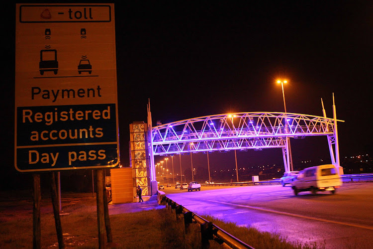 E-tolls in Gauteng will end at midnight on April 11. The beeps will stop but the gantry lights and cameras will remain on for road safety purposes and for crime-fighting. File photo.