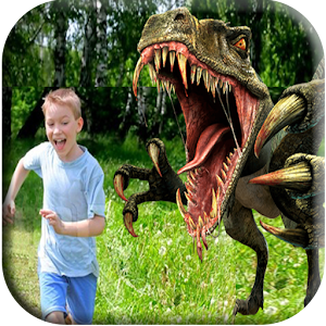 Download Jurassic Dinosaur Photo Sticker For PC Windows and Mac