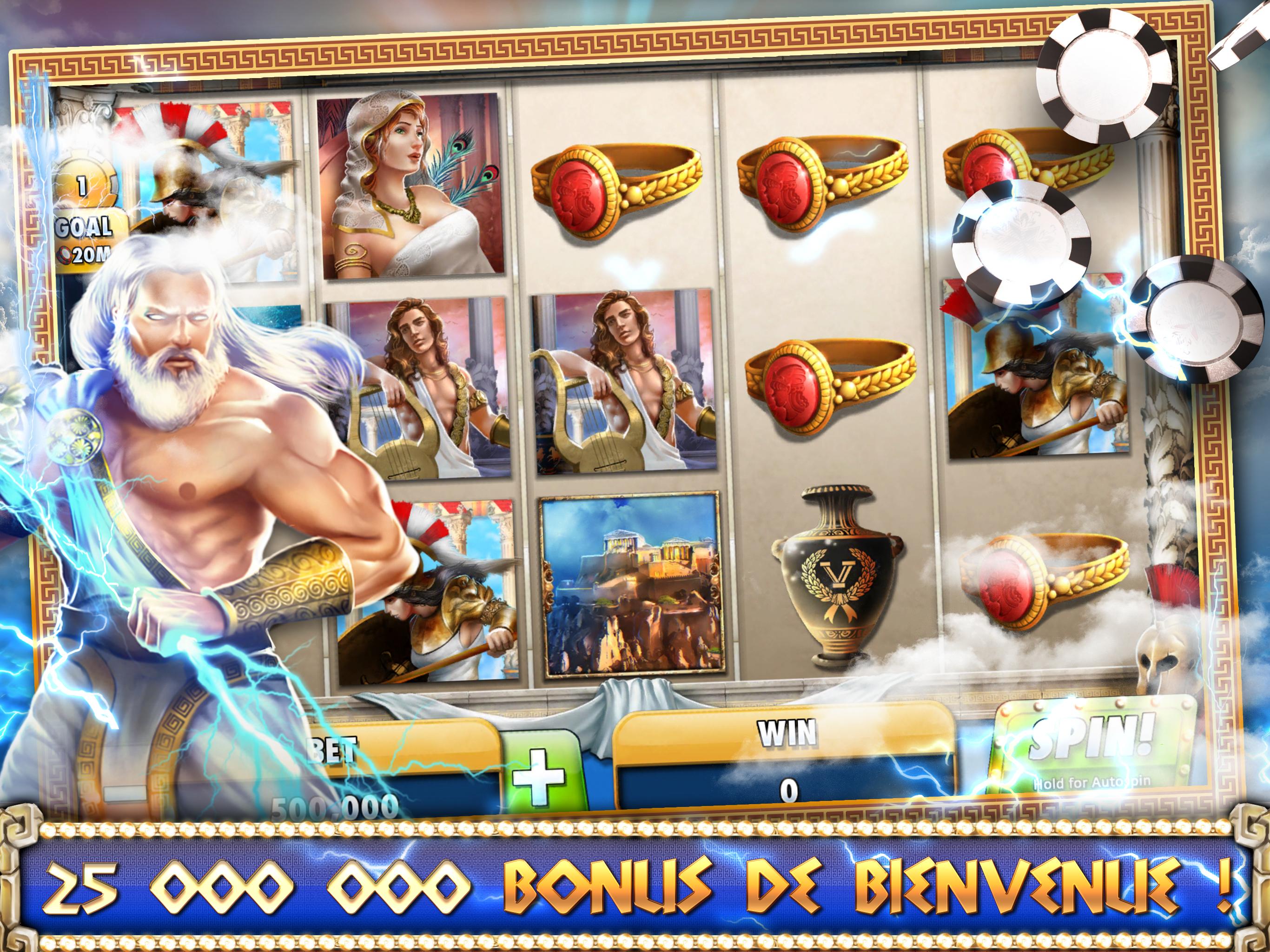 Android application God of Sky - Huge Slots Machines screenshort