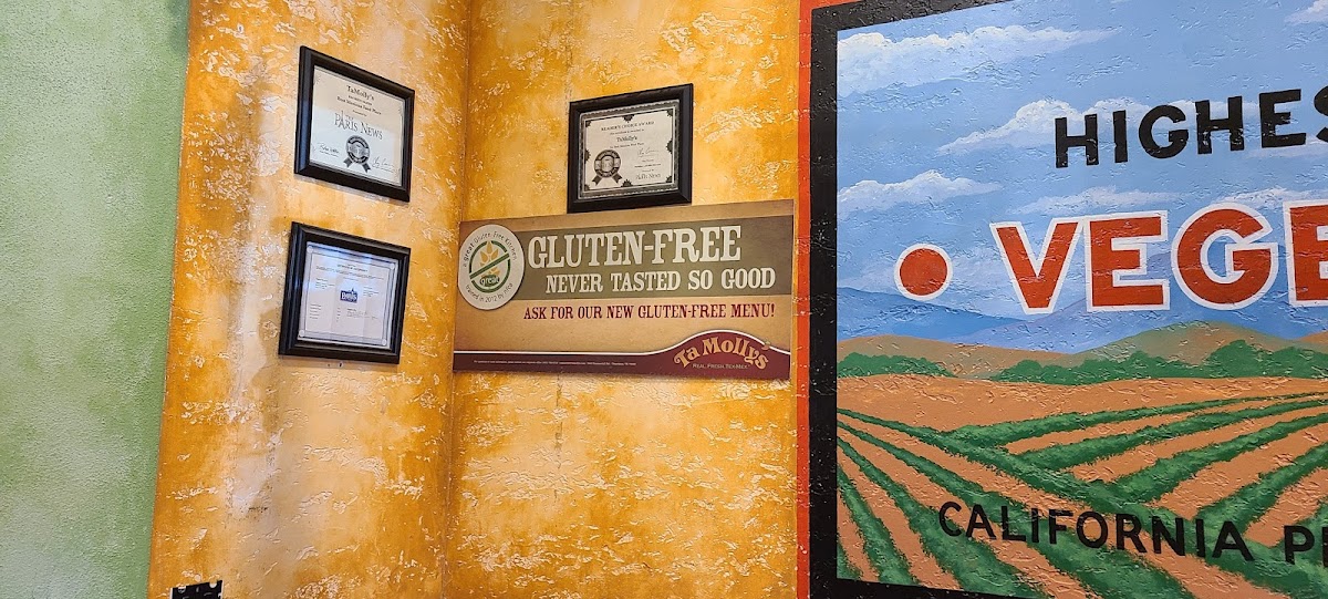 Gluten-Free at TaMolly's Mexican Restaurant