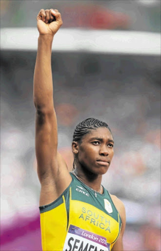 MEDAL HOPEFUL: Caster Semenya. Photo Getty Images