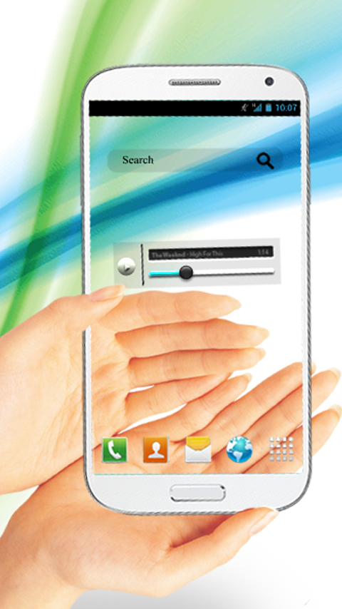 Android application Transparent Live Wallpaper screenshort