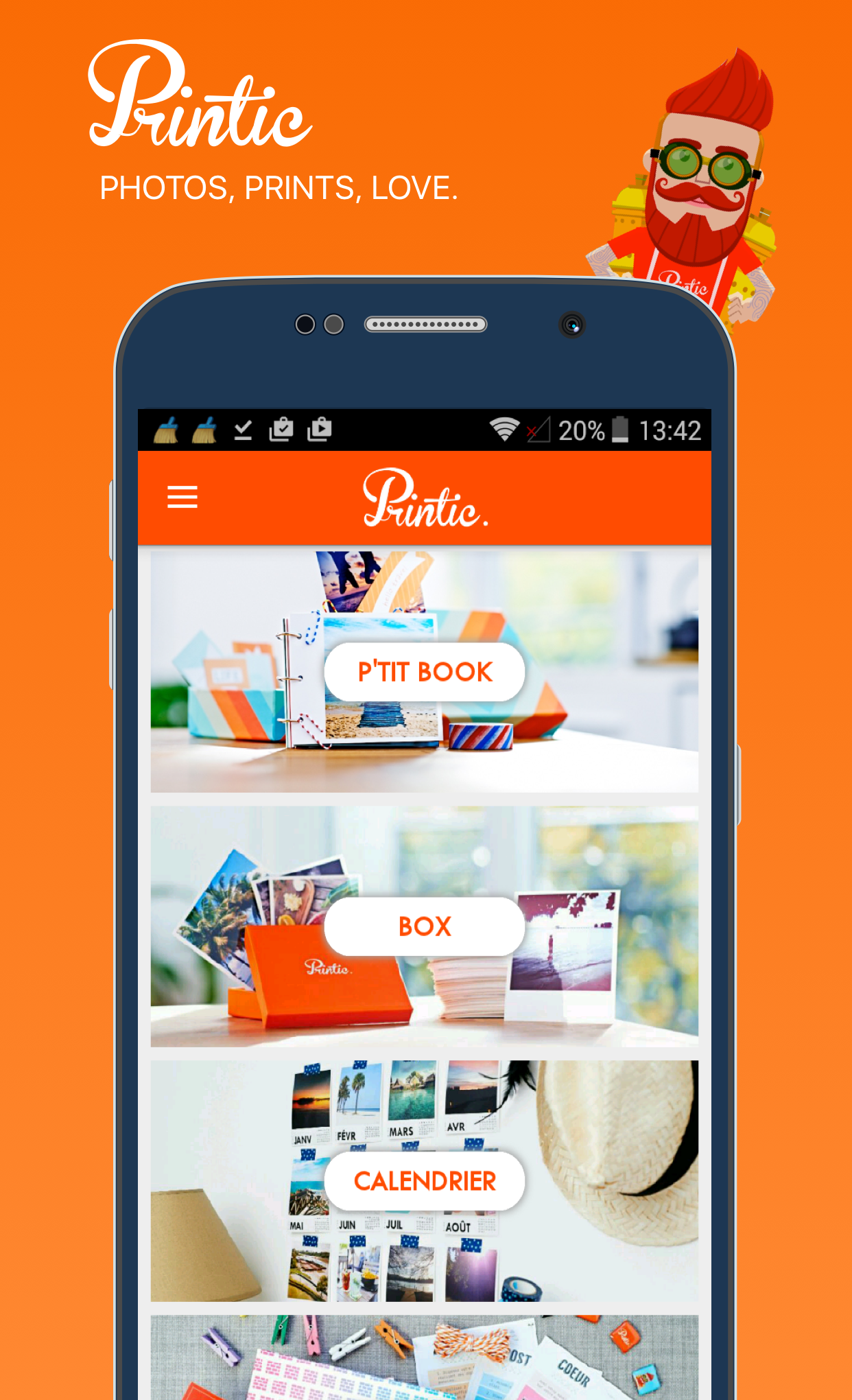 Android application Printic - Photo Prints &amp; Books screenshort