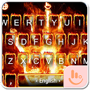ダウンロード Flaming Fire Skull Keyboard Theme をインストールする 最新 APK ダウンローダ