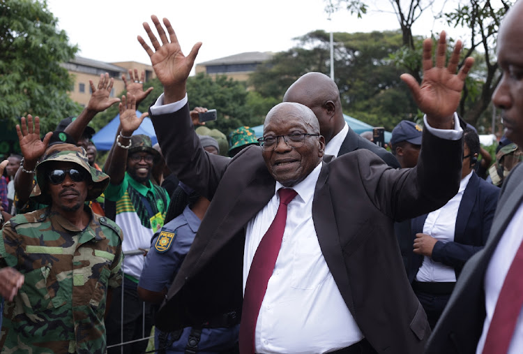 Former president Jacob Zuma of the Umkhonto weSizwe (MK) Party was travelling in a convoy when an alleged drunk driver crashed into his official state armoured vehicle.