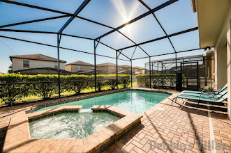 Windsor at Westside villa in Kissimmee with a private pool and spa