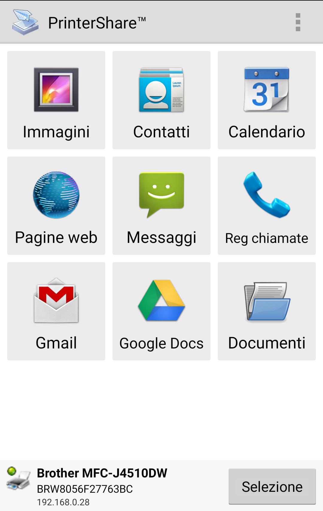 Android application PrinterShare Mobile Print screenshort