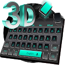 ダウンロード 3D Black Keyboard Theme をインストールする 最新 APK ダウンローダ