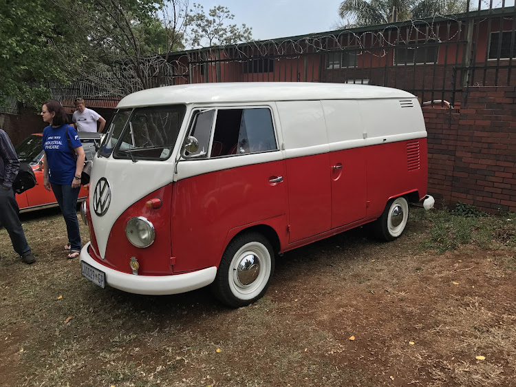 An early VW split window panel van like this is worth R300,000 plus. Picture: SUPPLIED