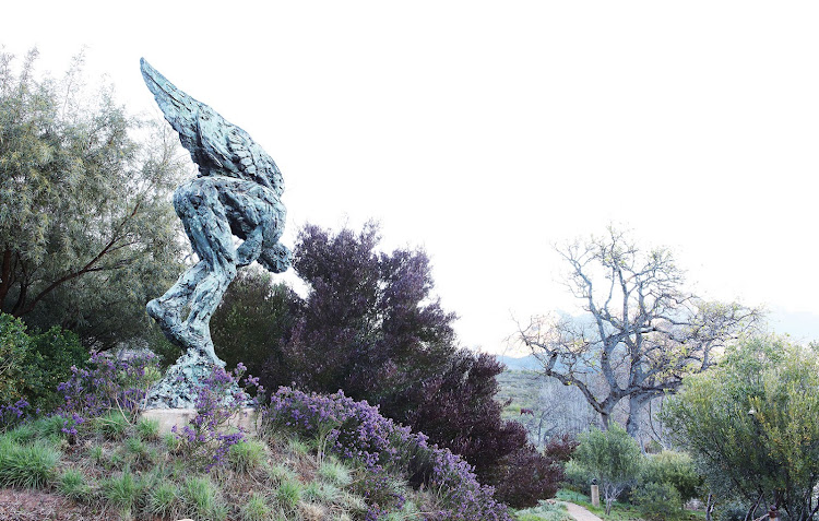 Dylan Lewis Sculpture Garden, Male Trans-Figure V.