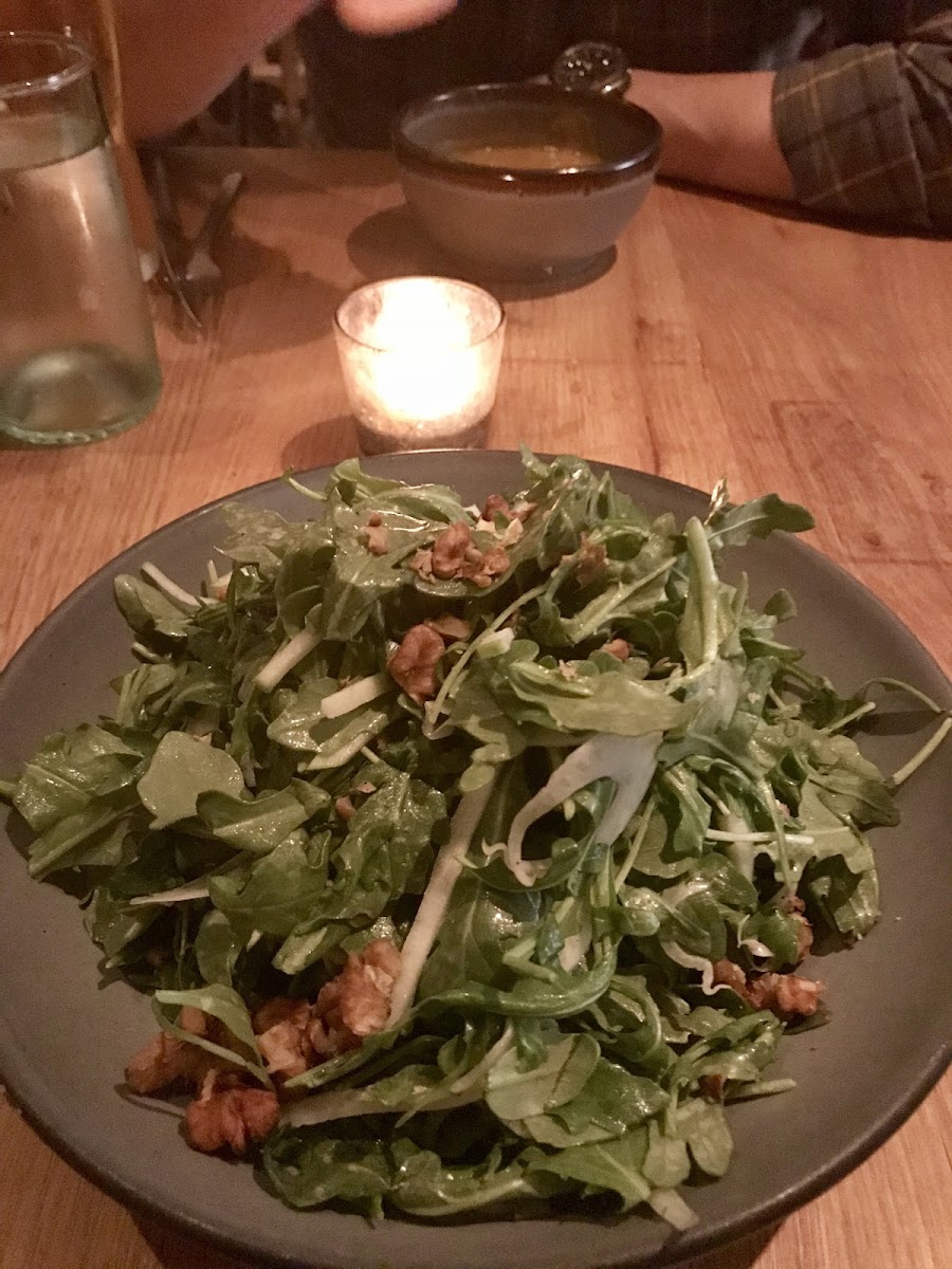 Arugula salad. Good