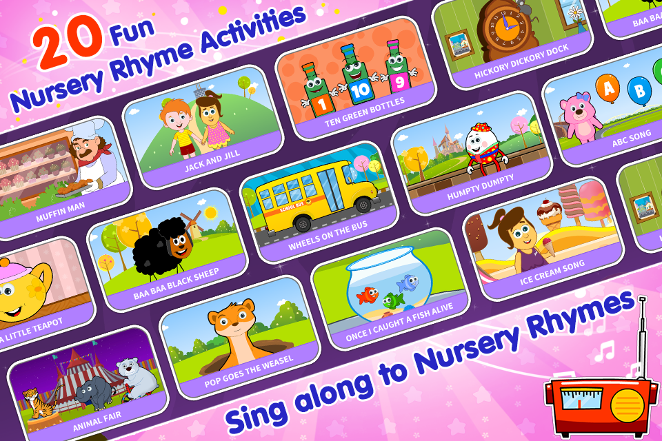 Android application Nursery Rhyme Activities screenshort