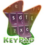 Purple Light Keypad Cover Apk