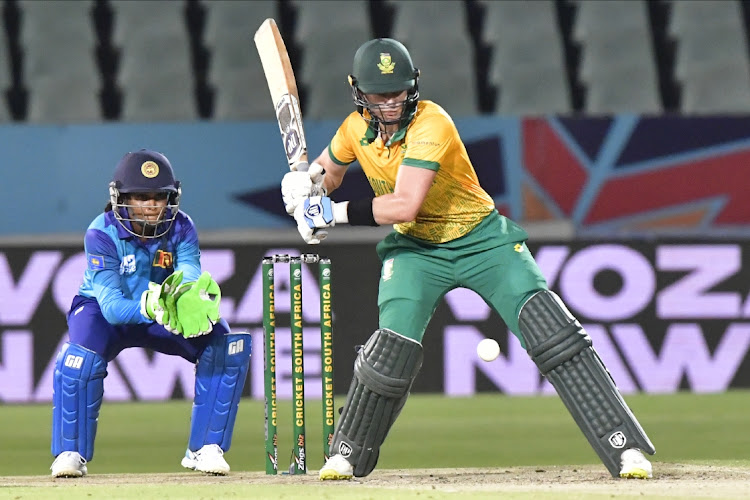 Laura Wolvaardt in action against Sri Lanka at Willowmoore Park in Benoni, March 27 2024. Picture: SYDNEY SESHIBEDI/GALLO IMAGES