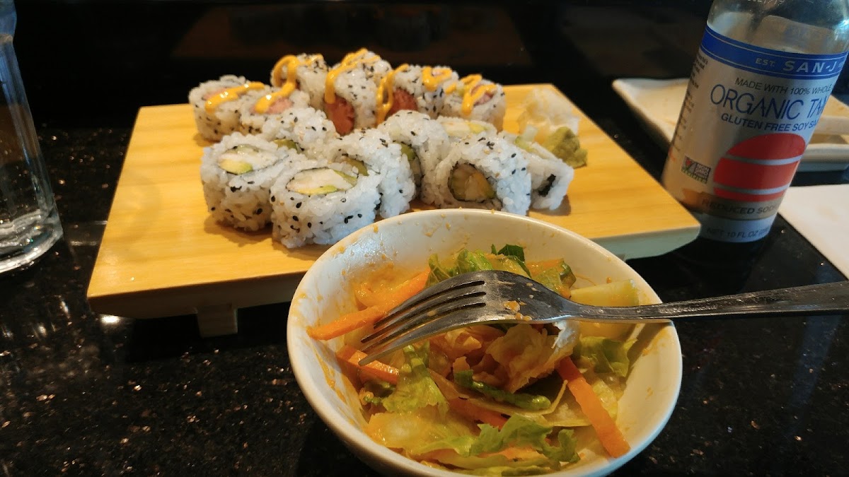 Gluten-Free Sushi at Genki Restaurant & Sushi Bar