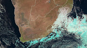 South Africa as seen by the EUMETSAT July 7 1300