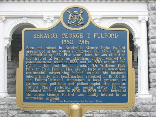 Born and raised in Brockville, George Taylor Fulford apprenticed at his brother's drugstore and took charge of it himself at age 22. Five years later, he was elected to the first of 12 terms as...