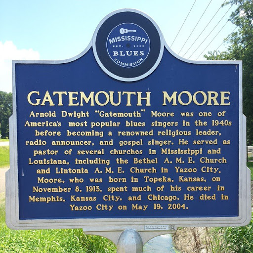 GATEMOUTH MOORE Arnold Dwight "Gatemouth" Moore was one of America's most popular blues singers in the 1940s before becoming a renowned religios leader, radio announcer, and gospel singer. He...