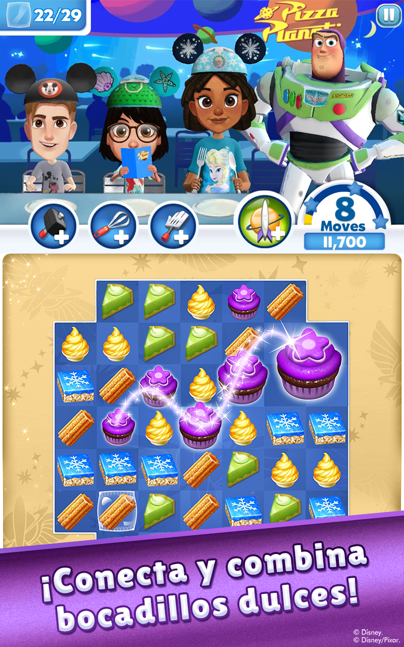 Android application Dream Treats - Match Sweets screenshort