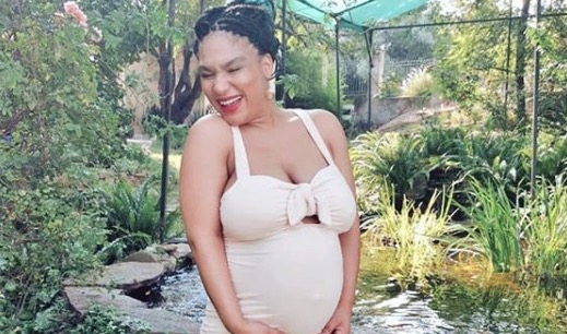 Lexi is counting down the days to her bundle of joy's arrival.