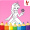 astuce Kids coloring book: Princess jeux