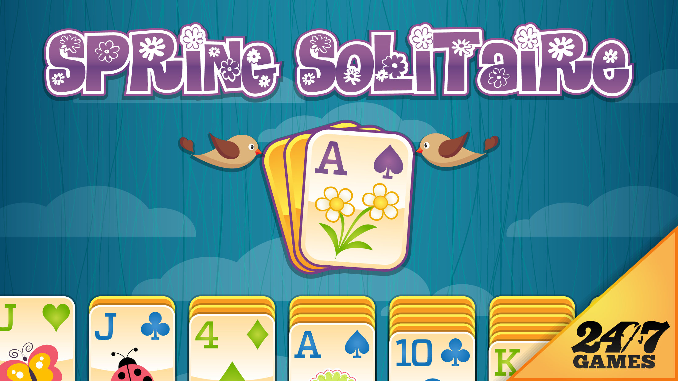 Android application Spring Solitaire &amp; Spider screenshort