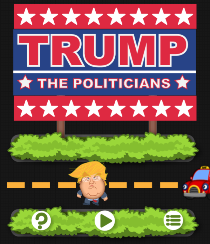 Android application Trump the Politicians screenshort