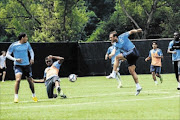 NO WAYS: Tefu Mashamaite attempts to intercept a shot by New York City FC's Frank Lampard photo: FACEBOOK