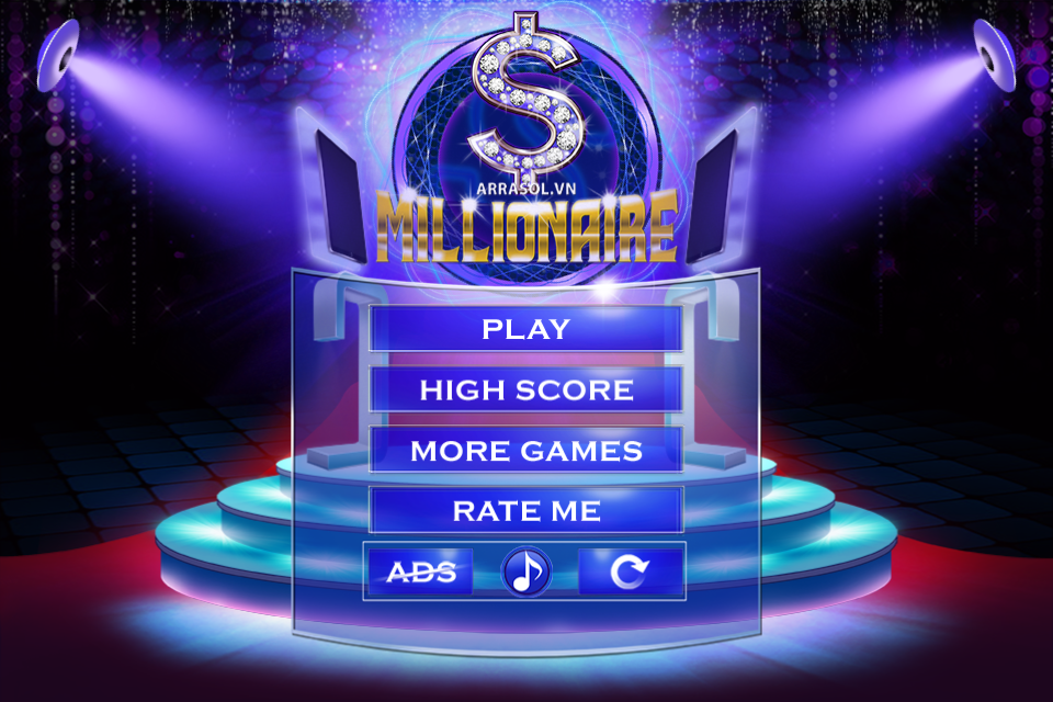 Android application Millionaire 2016 HD screenshort