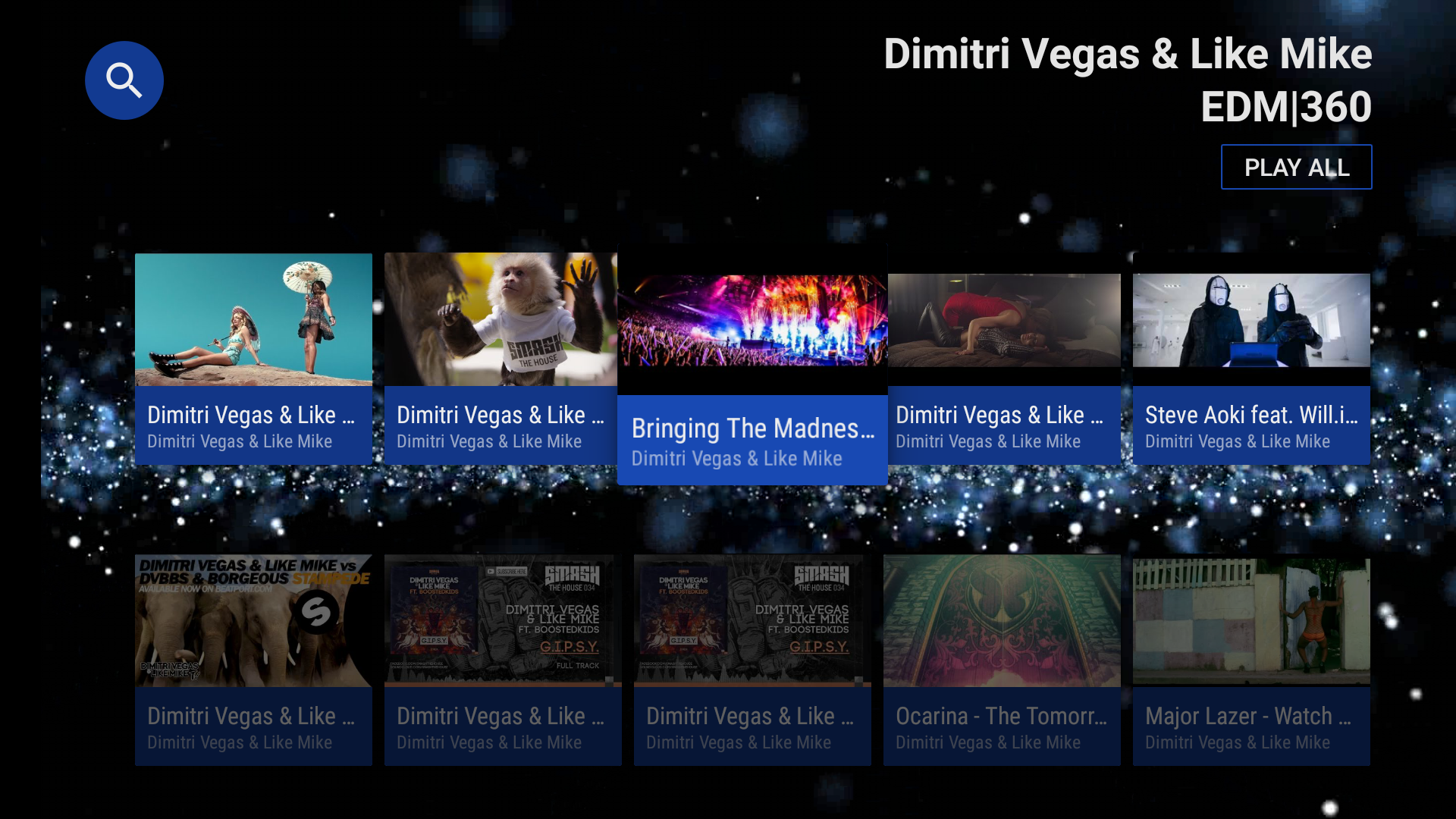Android application EDM | 360: Top DJs, Live sets screenshort