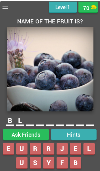 Android application Gn4m fruit app screenshort