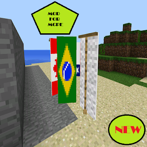 Download Flags mod for MCPE For PC Windows and Mac