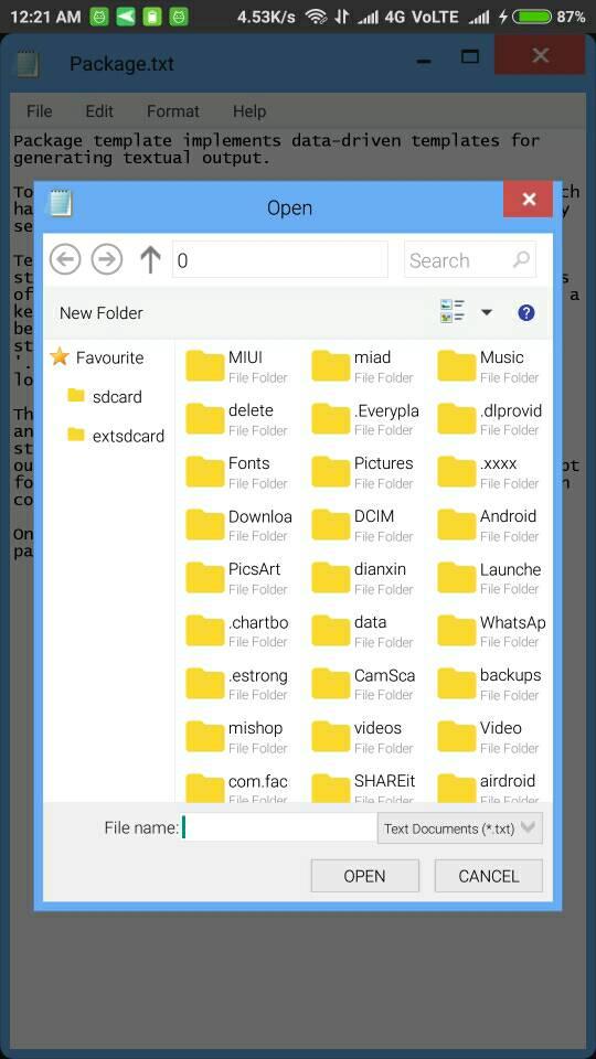 Android application Real Notepad : Notebook screenshort