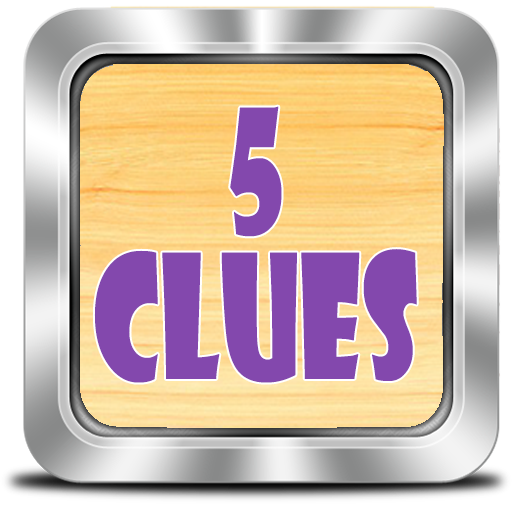 Android application 1 ANSWER 5 CLUES screenshort